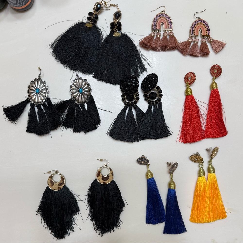 Tassel Earring Lot